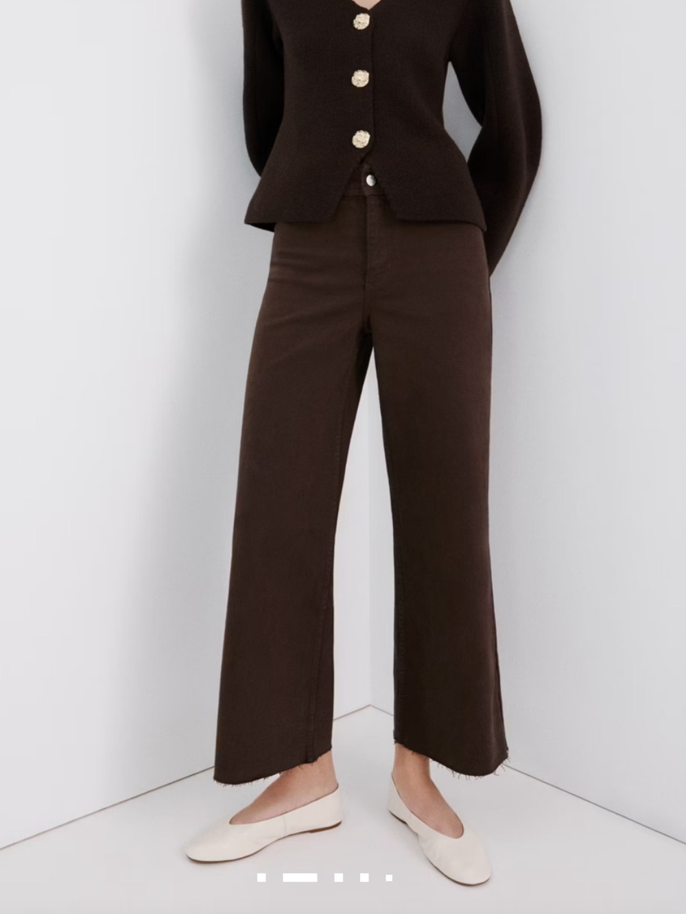 Mango Catherine Culotte High- Rise Jeans